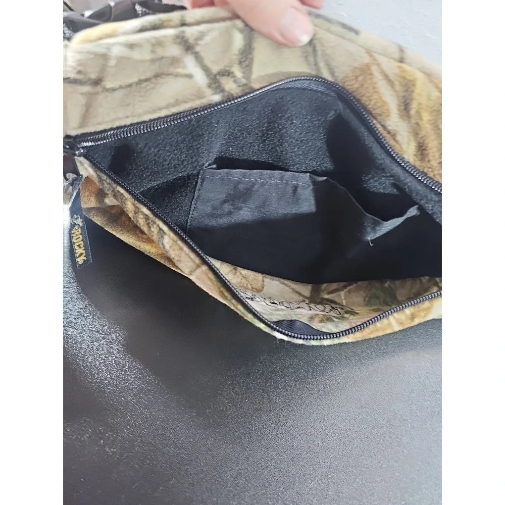 Rocky Hand Warmer Muff ‎ Timber Camo Hunters Insulated Fleece Vintage NWT